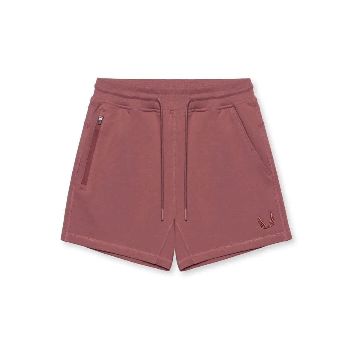 CrestLine Embroidered Cotton Shorts