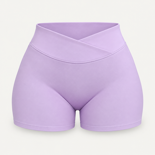 Cross Waist Training Shorts — studio product cover