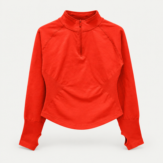 Seamless Half Zip Training Top — 7Core Fit studio cover