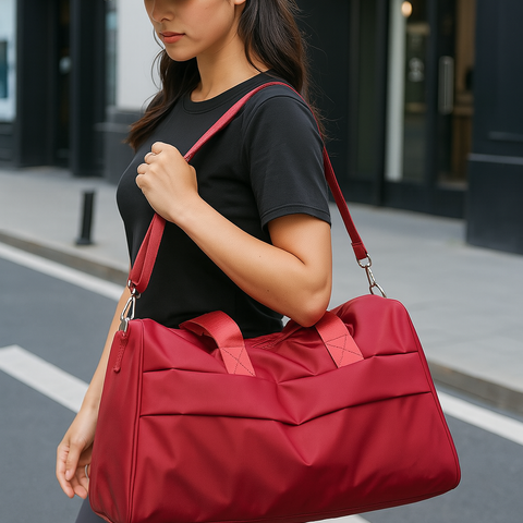 Red Sports Holdall