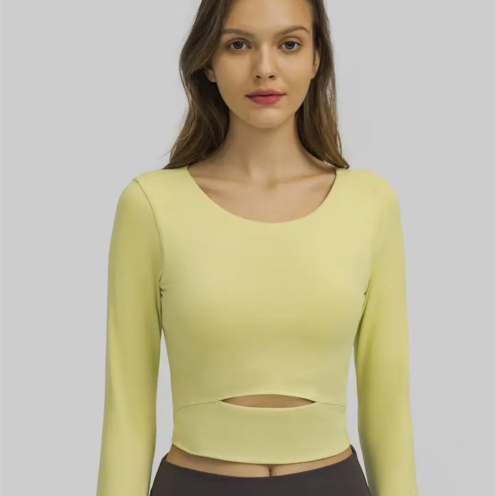 Cropped Yoga Top