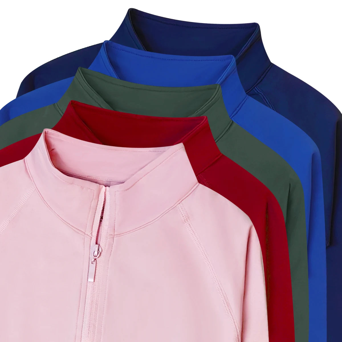 NCLAGEN Zippy Jacket Women Running Long Sleeves Gym Tops Full Zipper Seamless Workout Activewear Sports Pilates Yoga Coats