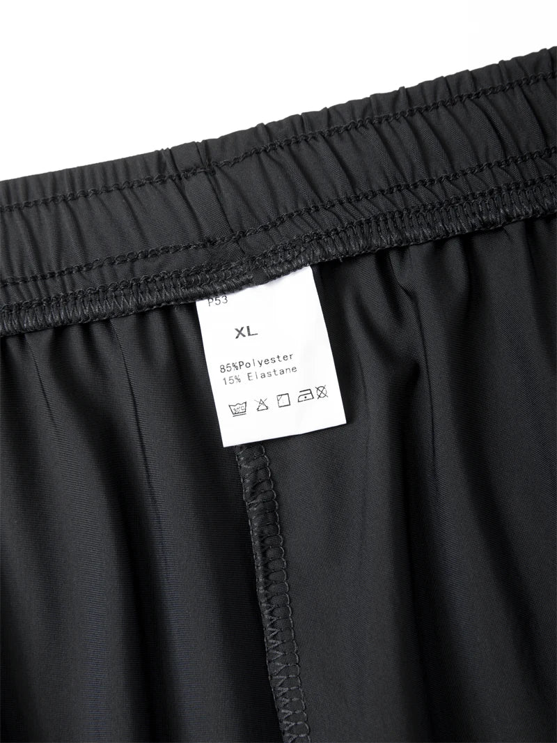 Men's Athletic Stretchy Quick Dry Pants with Zipper Pockets Lightweight Sweatpants for Outdoor Hiking Fishing Running Workout