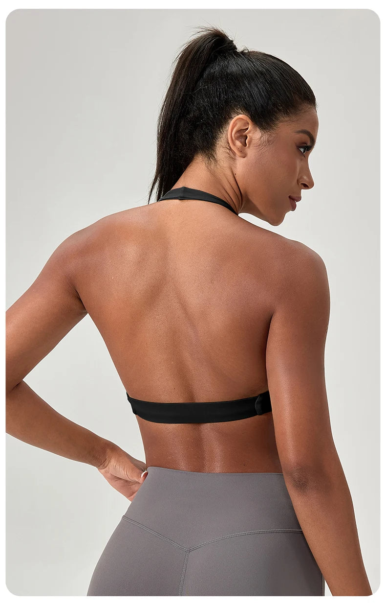 Contour Halter Sports Bra