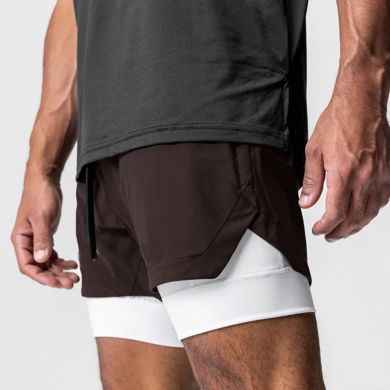 PowerLayer 2-in-1 Gym Shorts