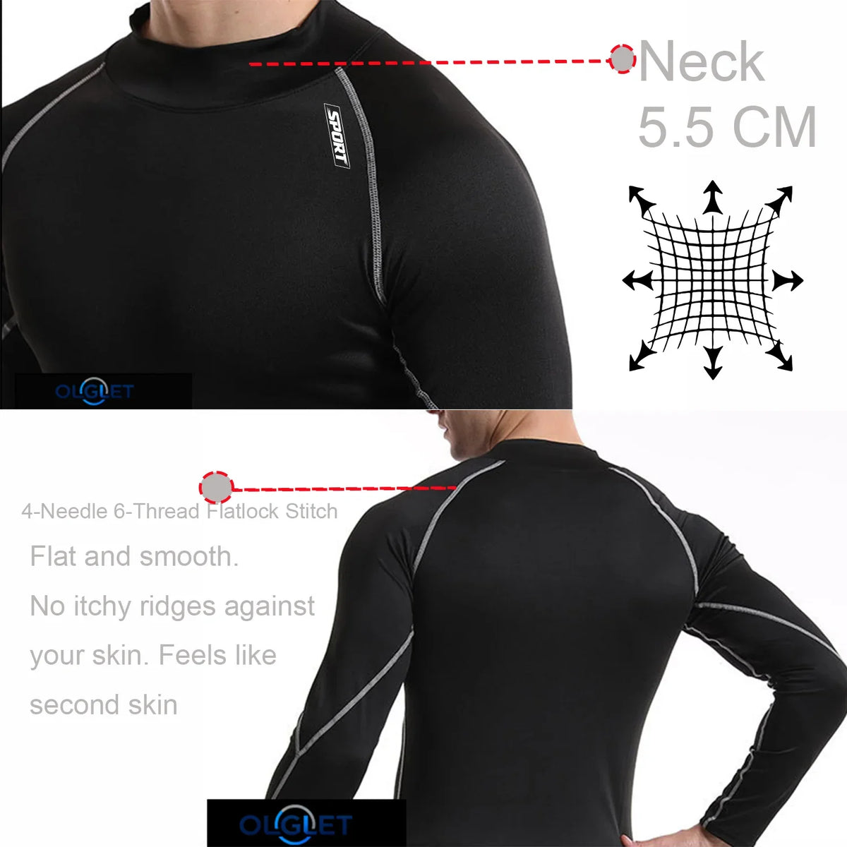 ThermaFlex High-Neck Training Top