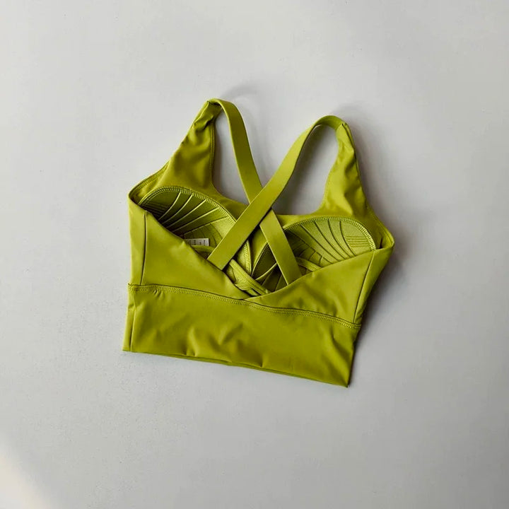 Women’s Crossed Back Sports Bra