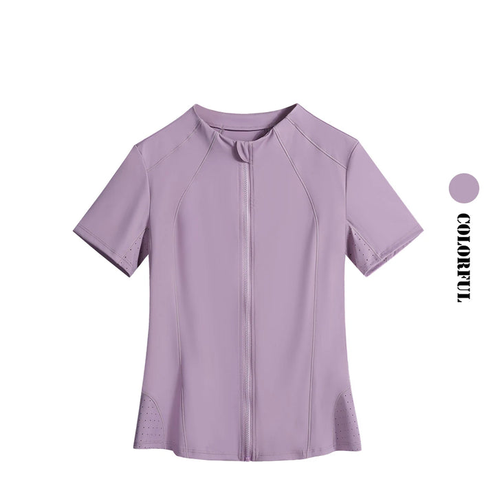 Zip Running Top