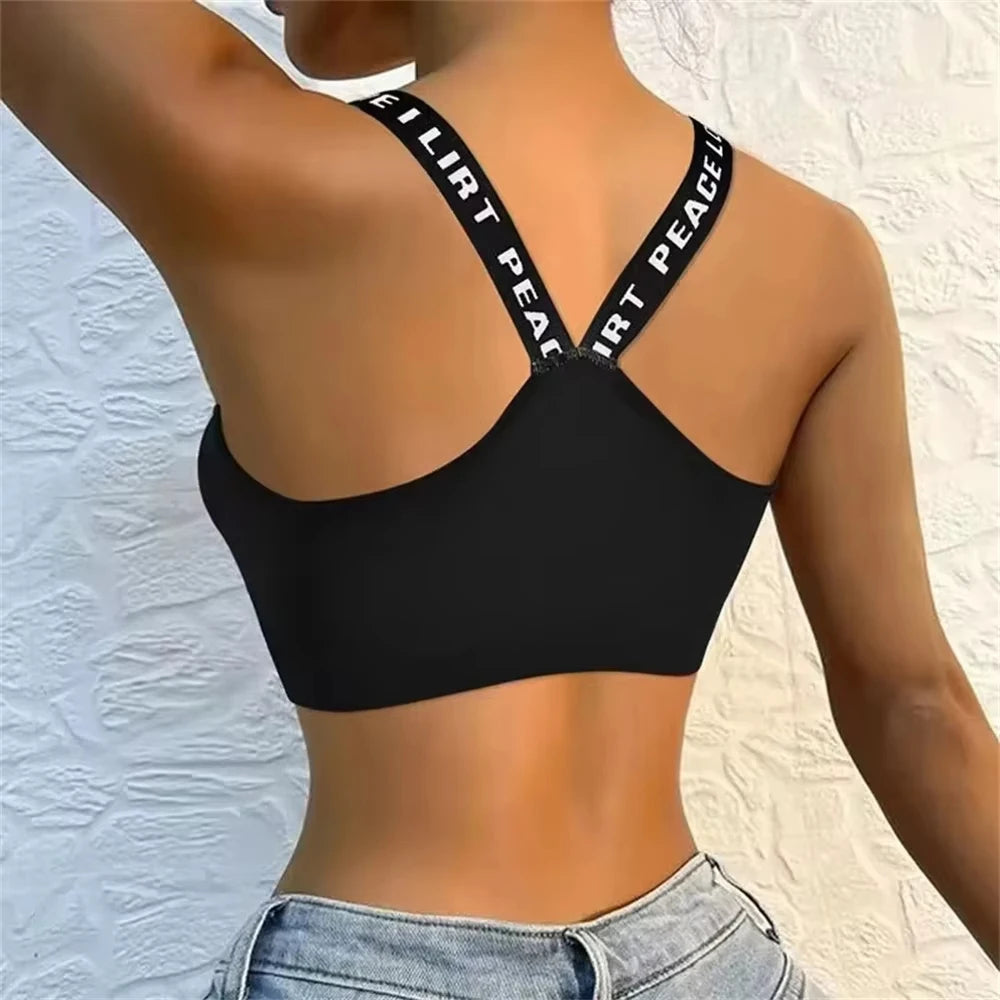 WideStrap Seamless Crop Top