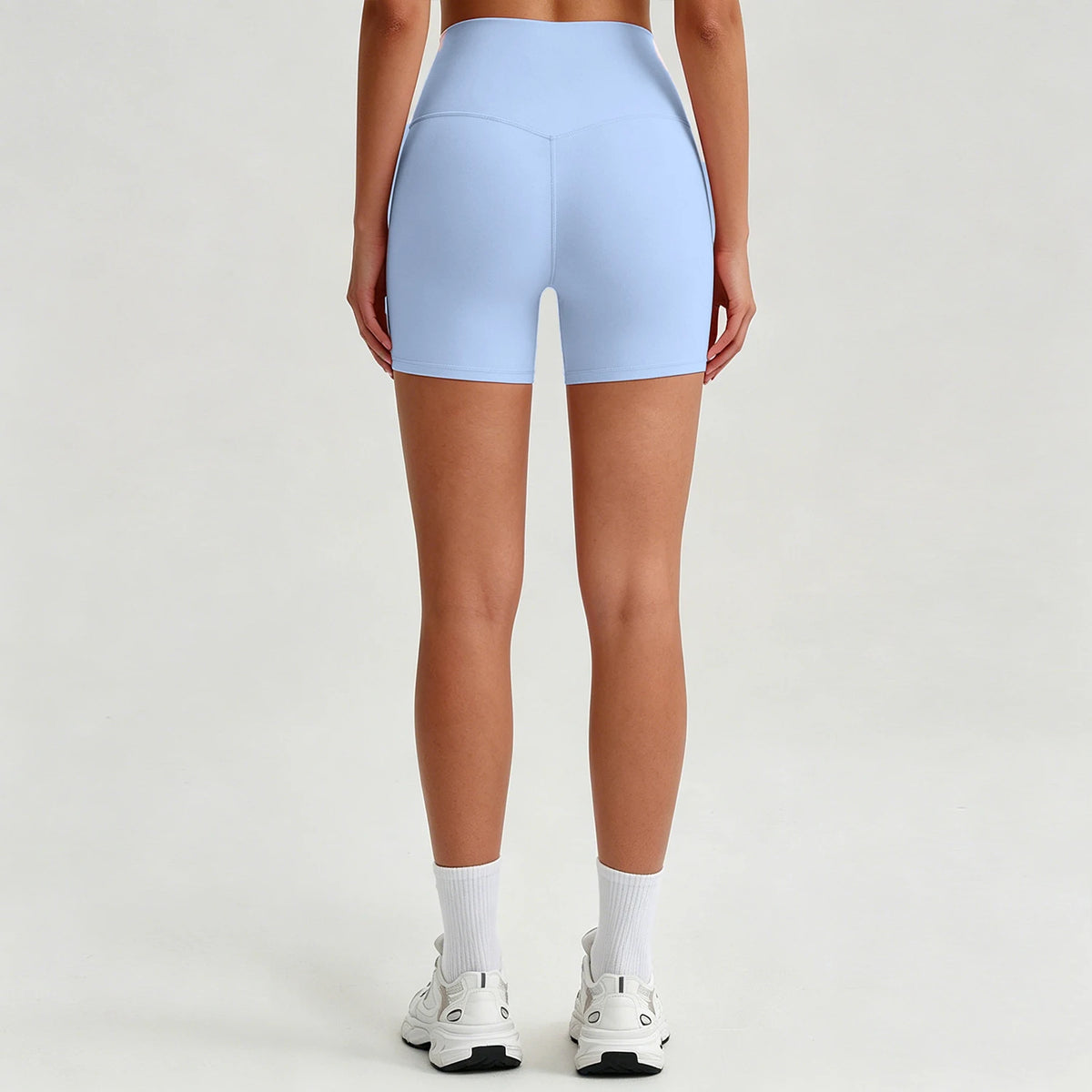 High Quality Yoga Shorts Women Cycling Shorts Naked Feeling High Waist Gym Running Tight Summer Butt Lifting Workout Pants