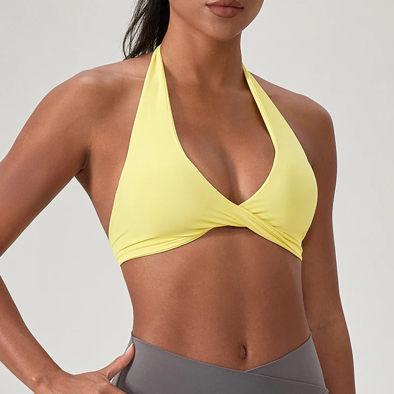 Contour Halter Sports Bra