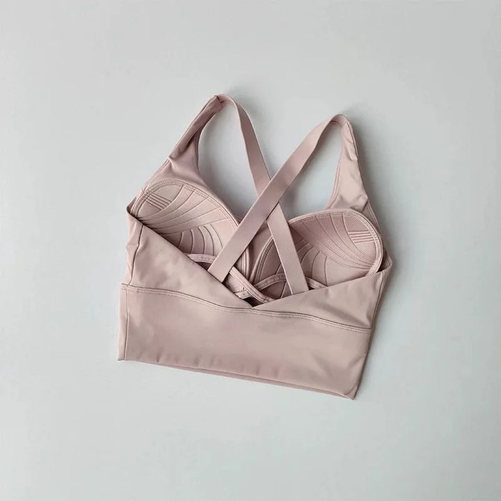 Women’s Crossed Back Sports Bra