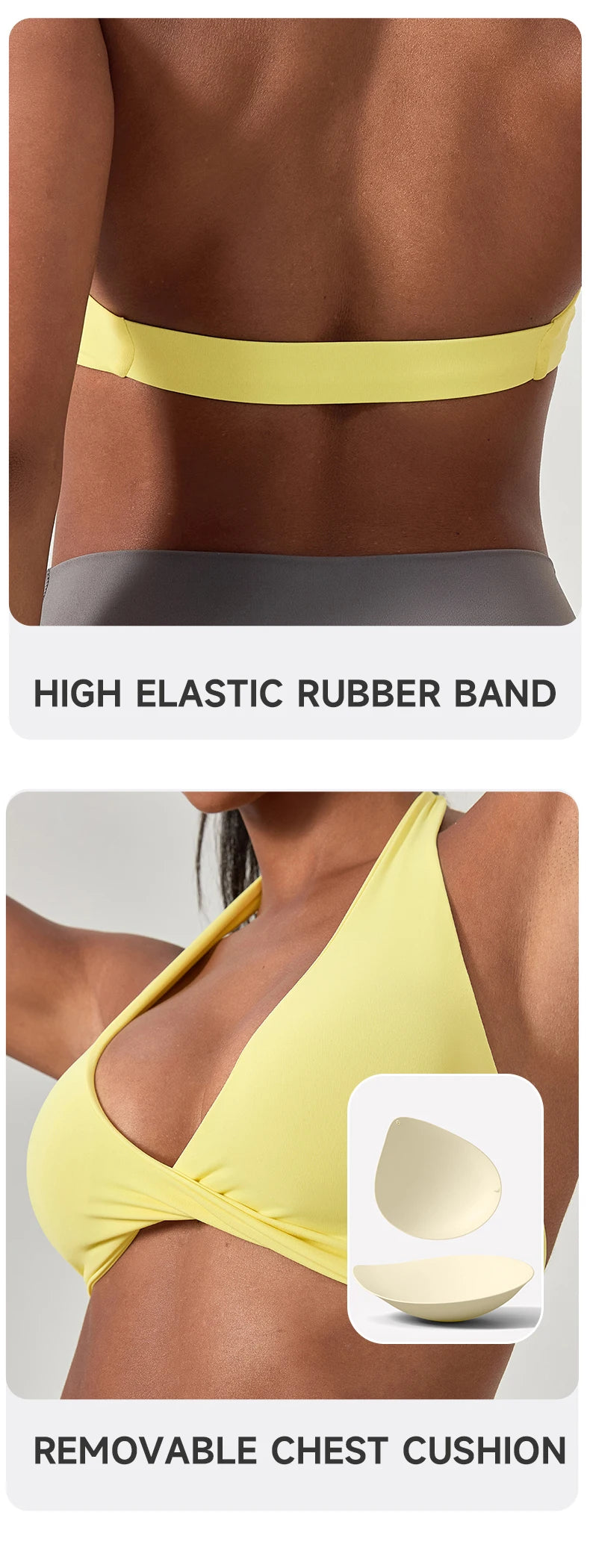Contour Halter Sports Bra