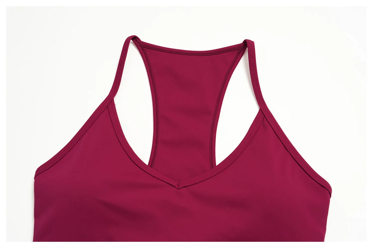NCLAGEN Yoga Set 2 Piece Naked Feel Soft Women Gym Clothes Tank Top And Shorts Fitness Suit Workout Sportswear Speed Activewear