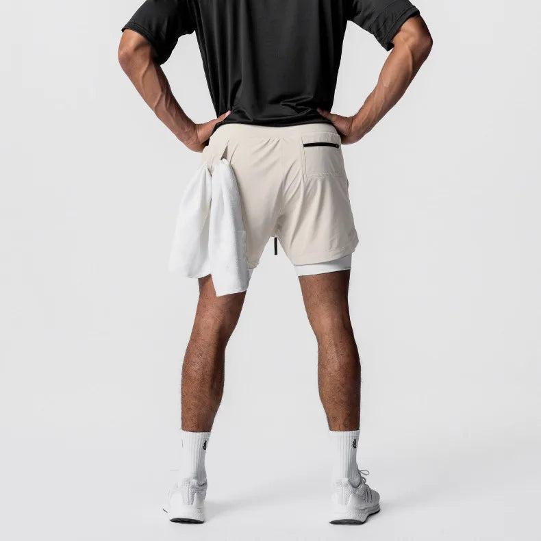 PowerLayer 2-in-1 Gym Shorts
