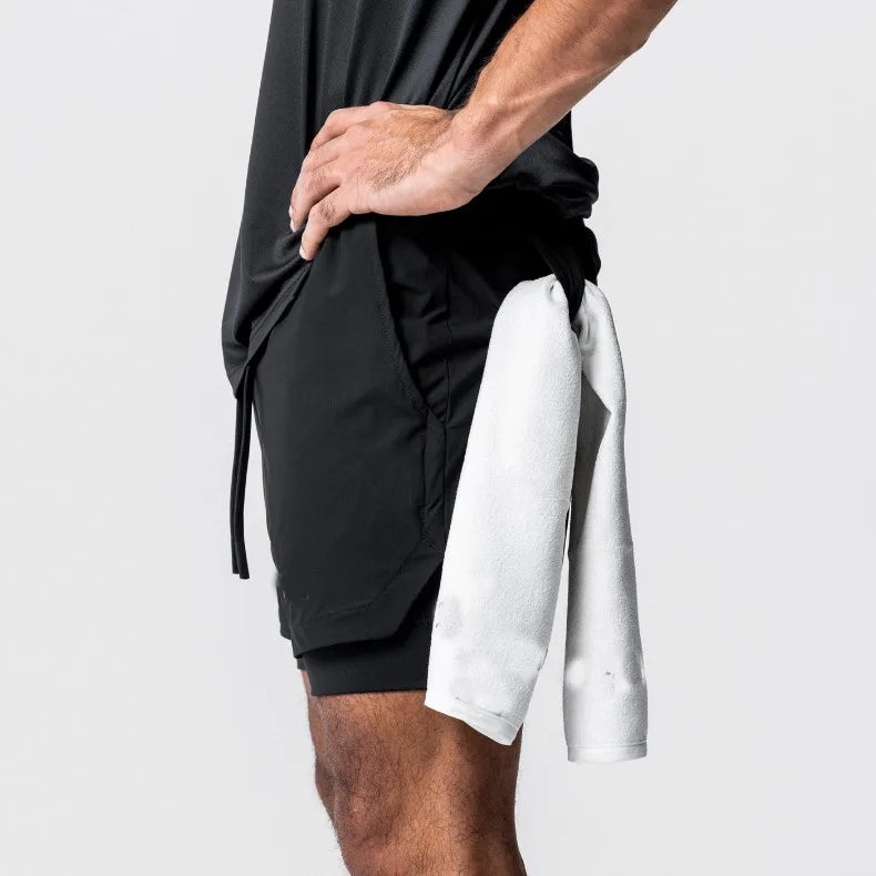 PowerLayer 2-in-1 Gym Shorts