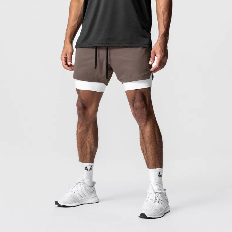 PowerLayer 2-in-1 Gym Shorts