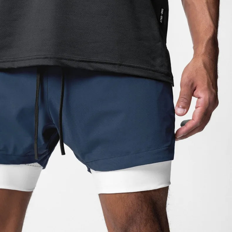 PowerLayer 2-in-1 Gym Shorts