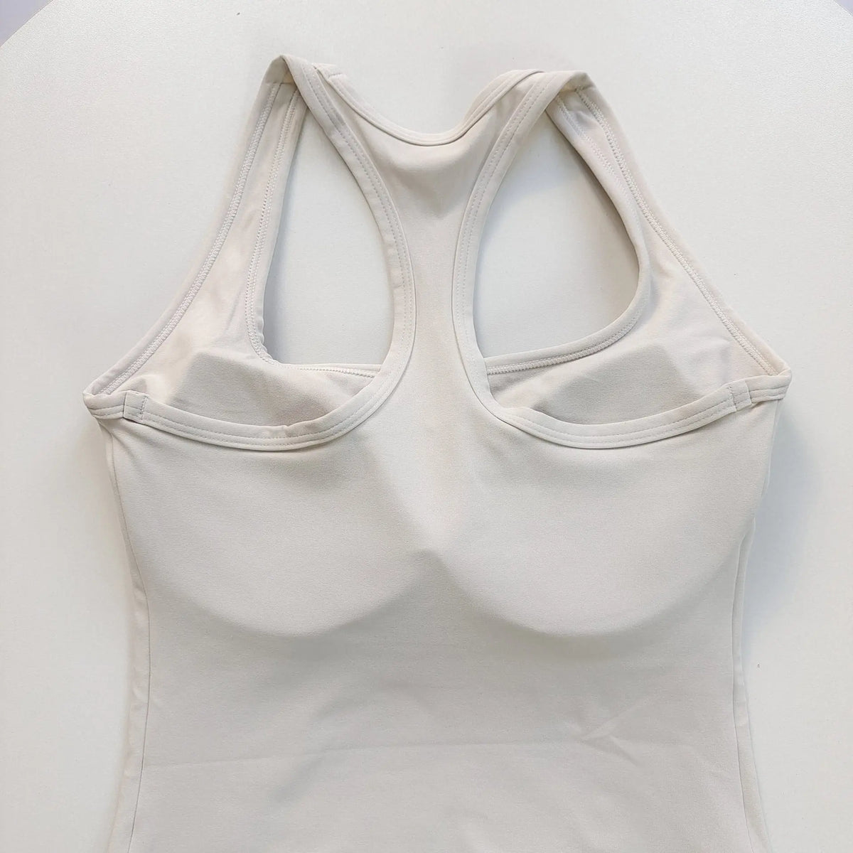 Women's Square Neck Racerback Sports Bra Fixed Pads Shockproof for Yoga Pilates Running Gym