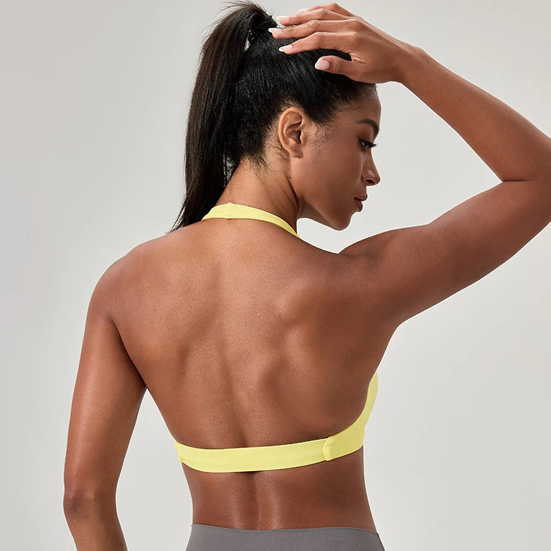 Contour Halter Sports Bra