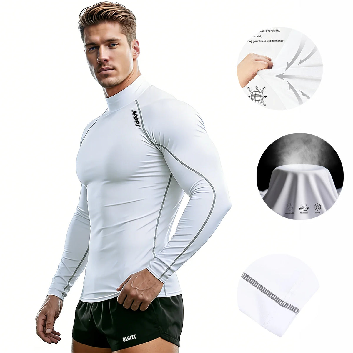 ThermaFlex High-Neck Training Top