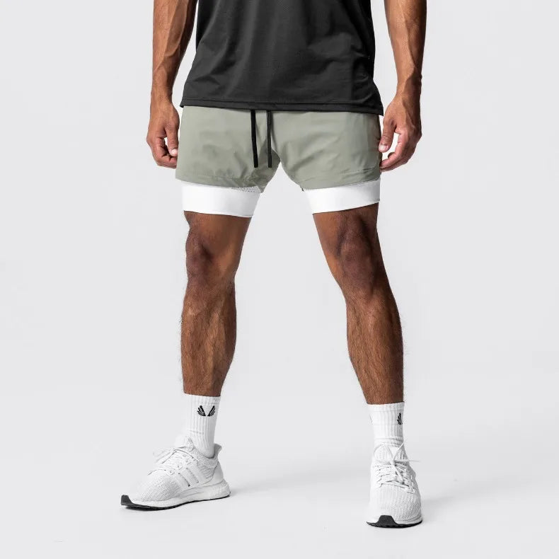 PowerLayer 2-in-1 Gym Shorts