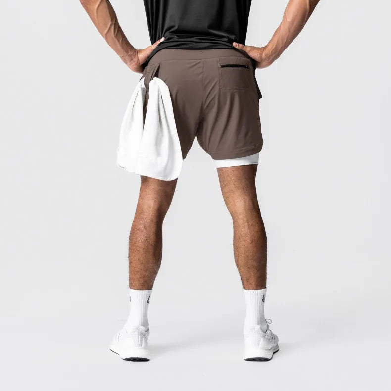 PowerLayer 2-in-1 Gym Shorts