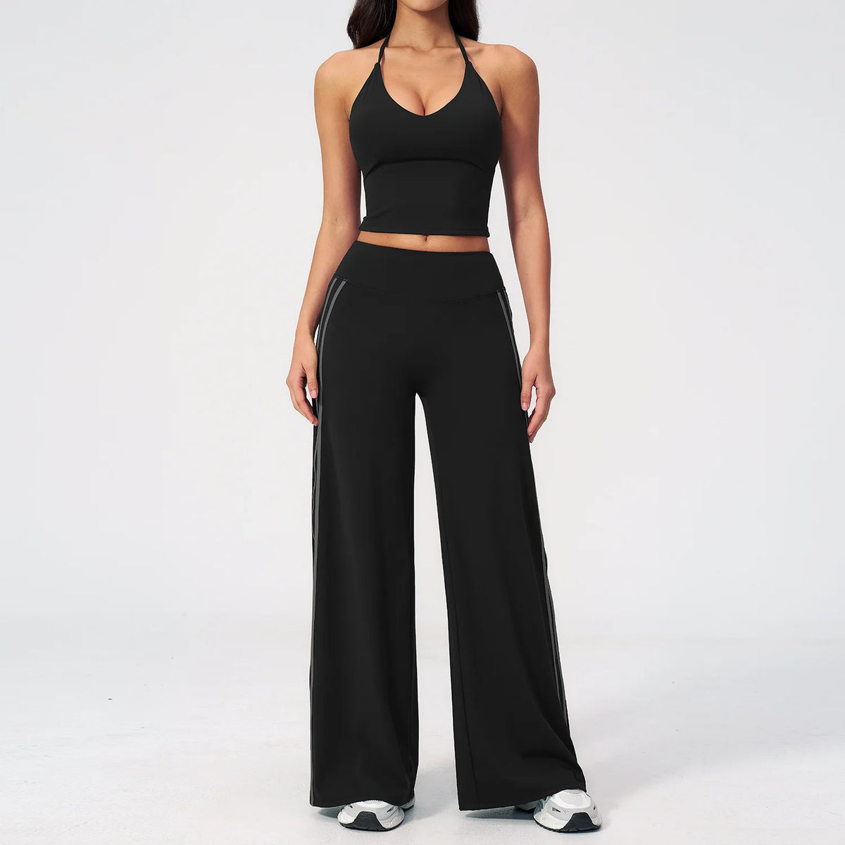 NCLAGEN Fitness Suit Women Naked Feel Running Yoga Set 2 Piece Workout Outfit Gym Clothes Workout Sportwear Speed Activewear