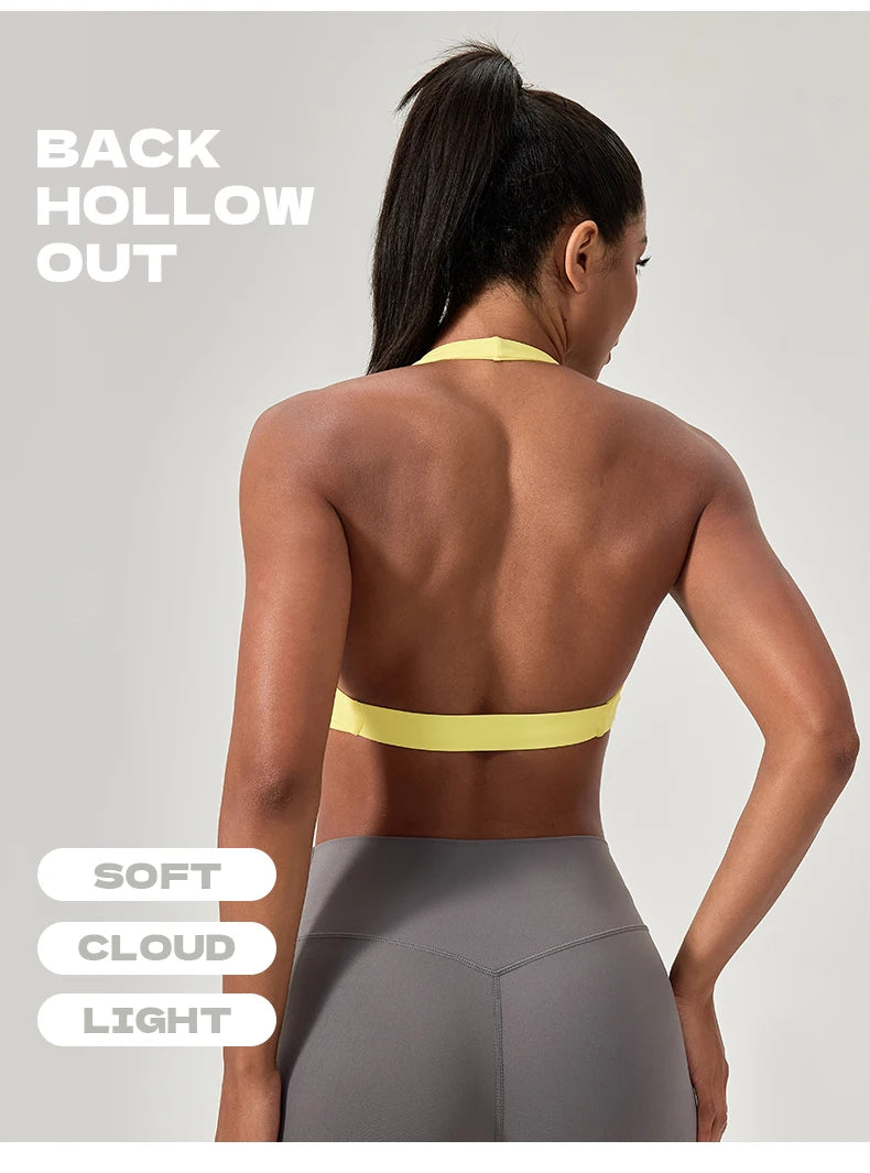 Contour Halter Sports Bra