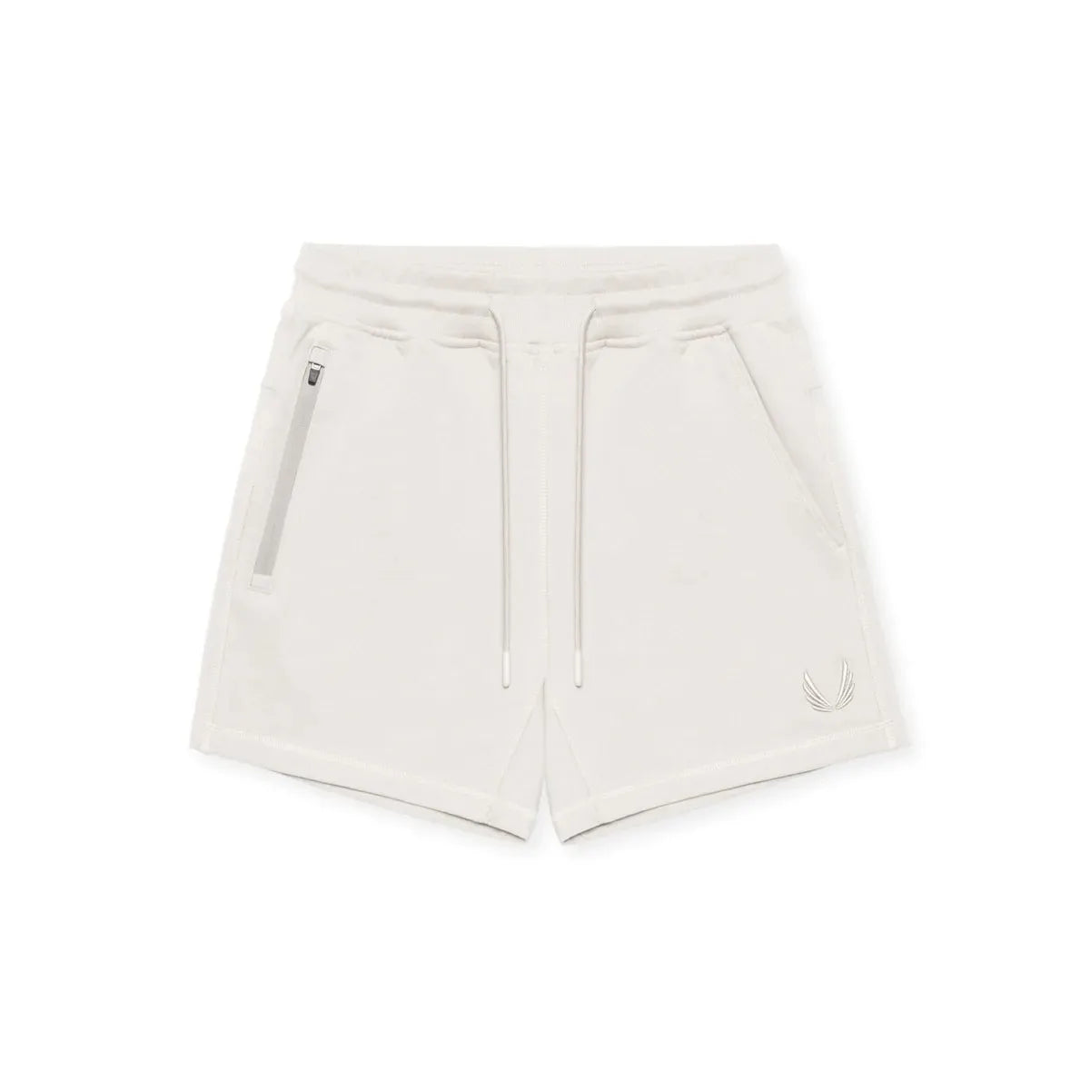 CrestLine Embroidered Cotton Shorts