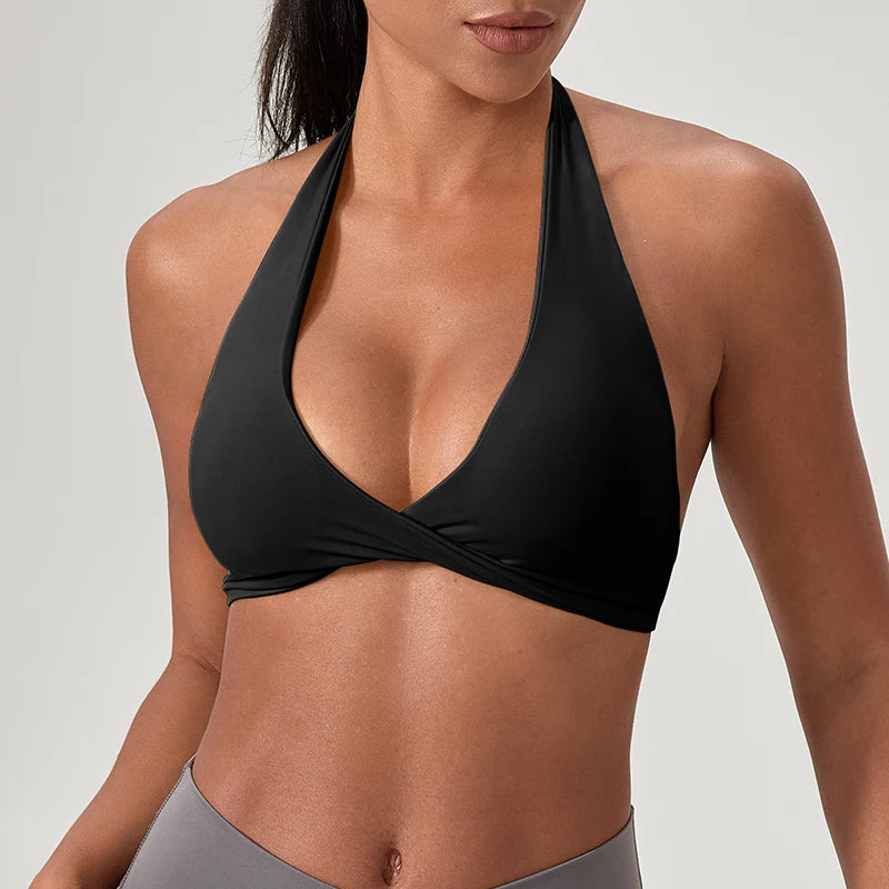 Contour Halter Sports Bra