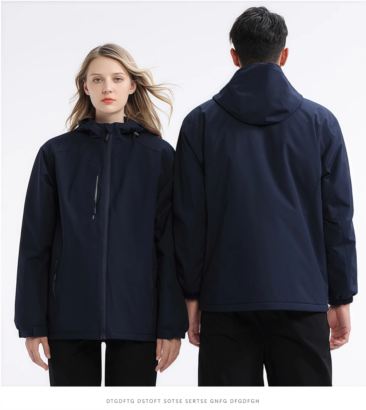 New Thick Polar fleece Coat Winter Men's and Women's Warm Jacket  Outdoor Windproof Jacket Hiking Mountaineering Waterproof
