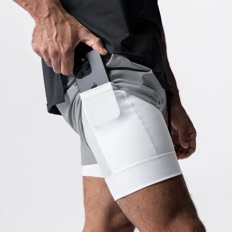 PowerLayer 2-in-1 Gym Shorts
