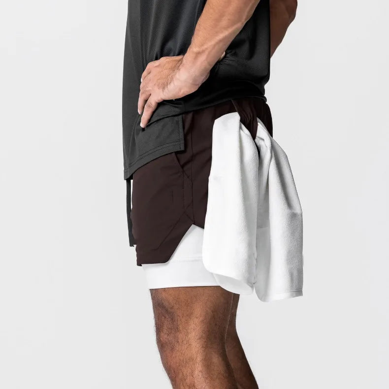 PowerLayer 2-in-1 Gym Shorts