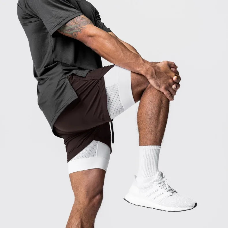 PowerLayer 2-in-1 Gym Shorts