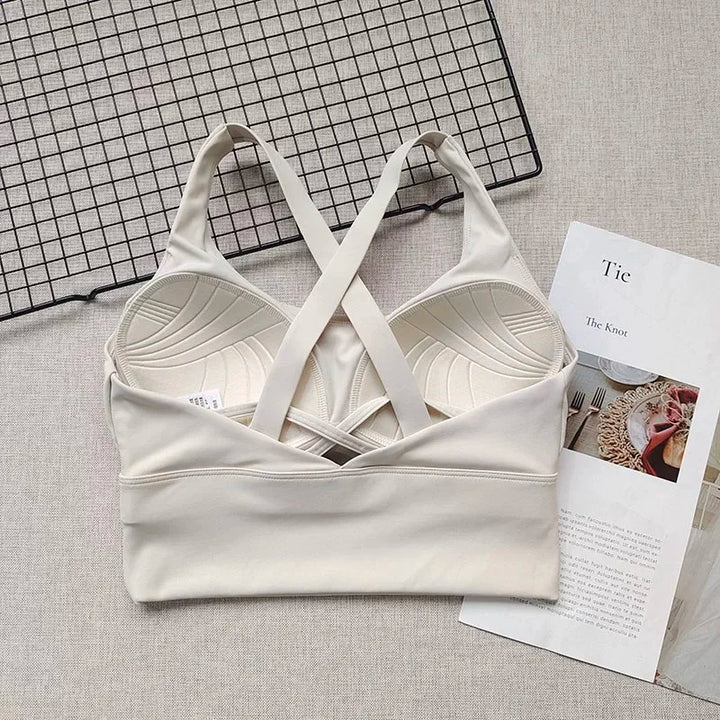 Women’s Crossed Back Sports Bra
