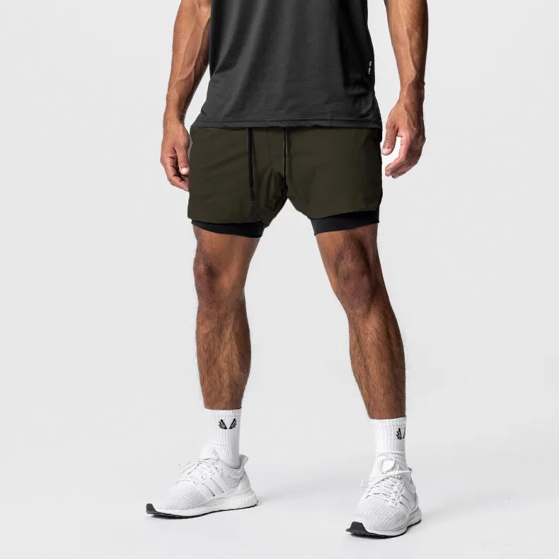 PowerLayer 2-in-1 Gym Shorts