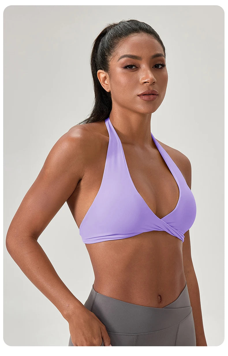 Contour Halter Sports Bra