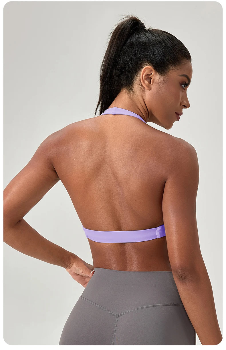 Contour Halter Sports Bra