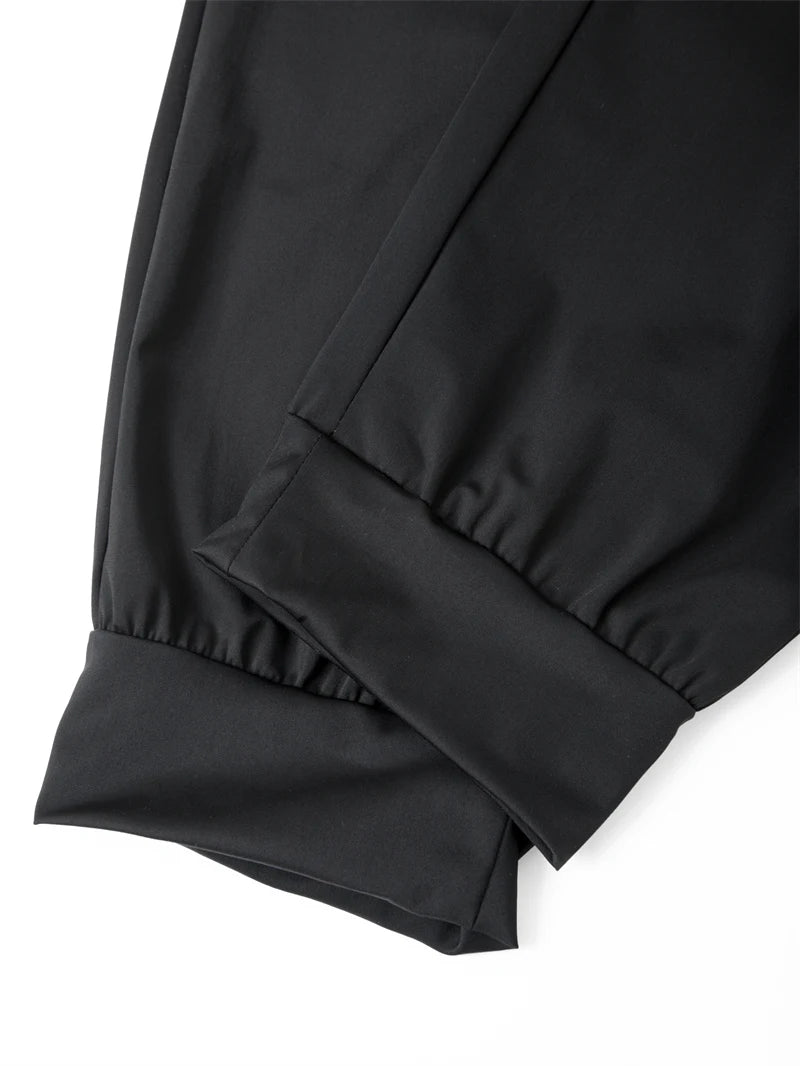 Men's Athletic Stretchy Quick Dry Pants with Zipper Pockets Lightweight Sweatpants for Outdoor Hiking Fishing Running Workout