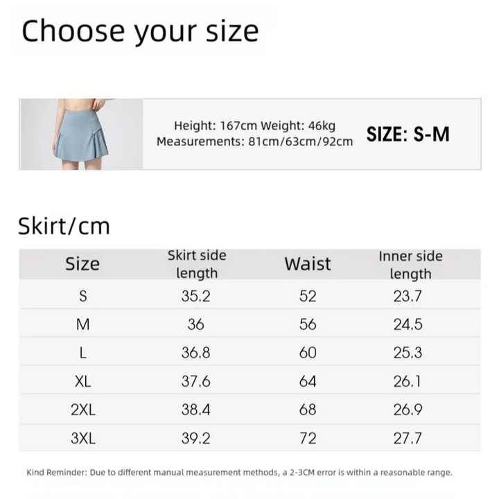 Tennis Skirt Set