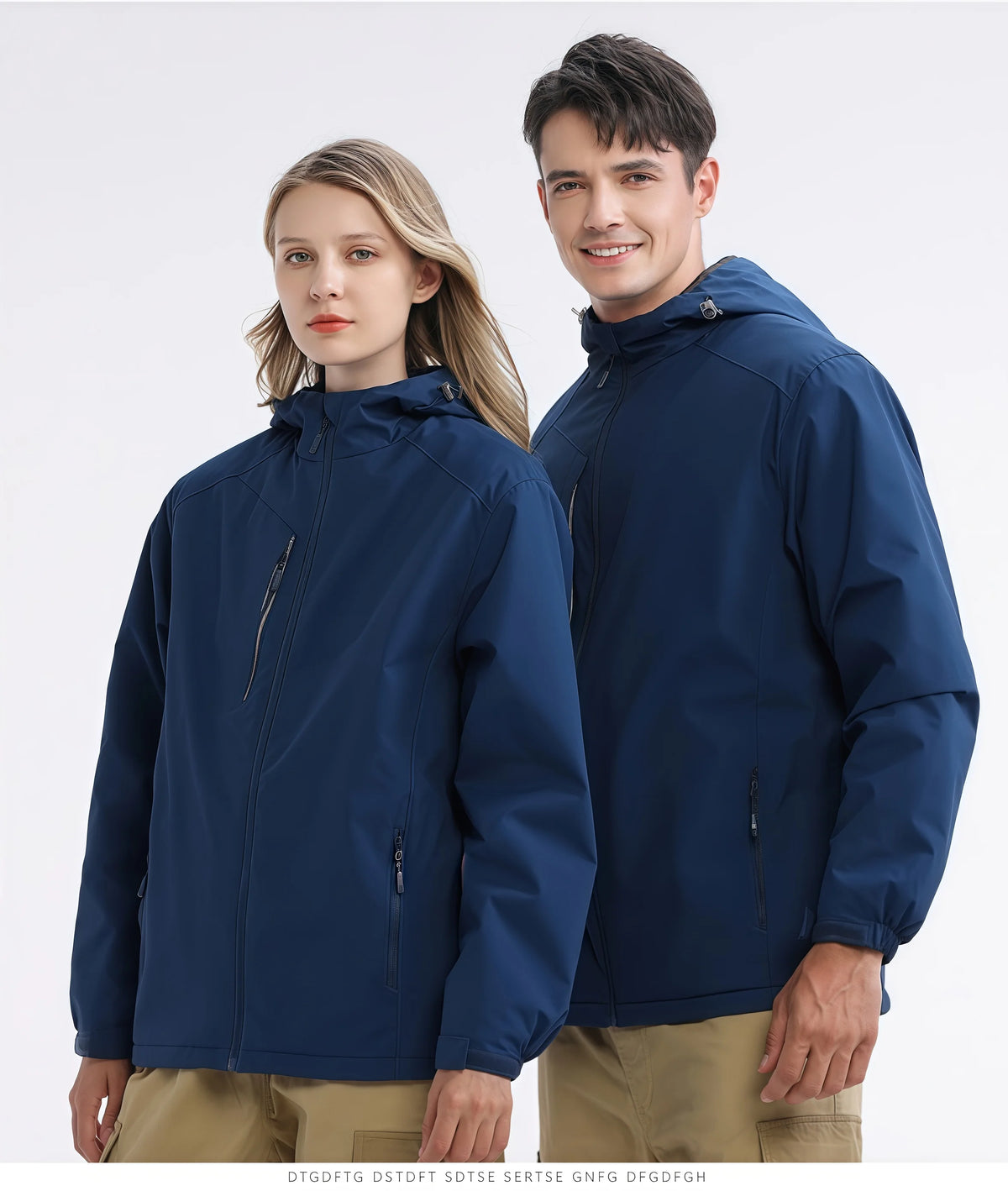New Thick Polar fleece Coat Winter Men's and Women's Warm Jacket  Outdoor Windproof Jacket Hiking Mountaineering Waterproof