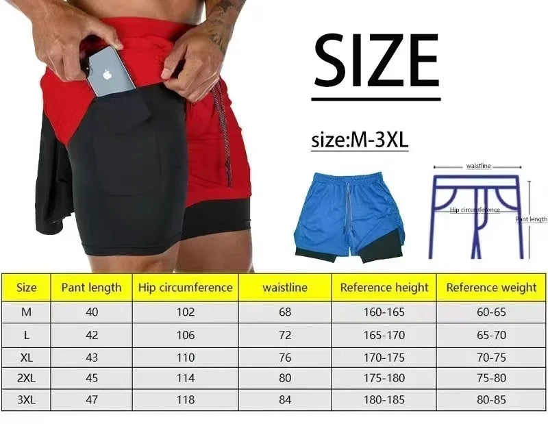 PowerLayer 2-in-1 Gym Shorts