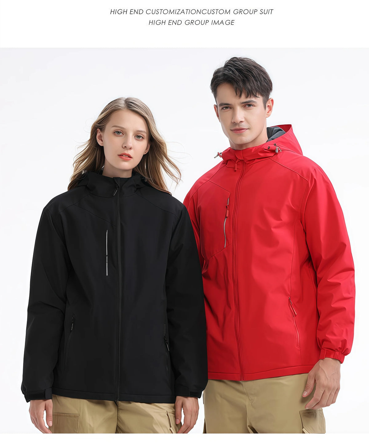New Thick Polar fleece Coat Winter Men's and Women's Warm Jacket  Outdoor Windproof Jacket Hiking Mountaineering Waterproof