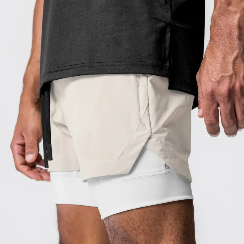 PowerLayer 2-in-1 Gym Shorts