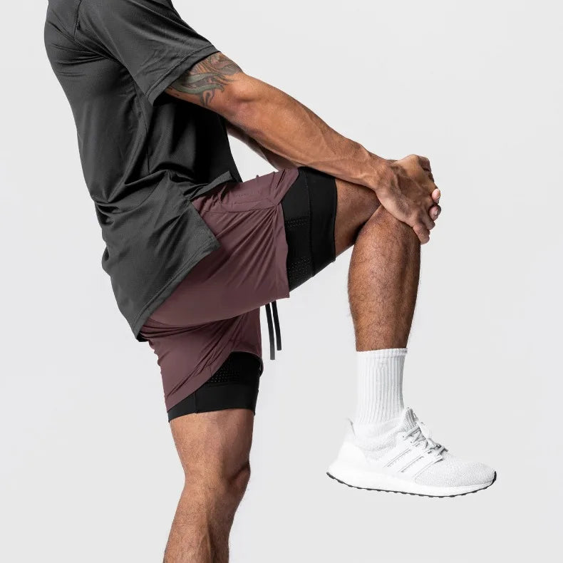 PowerLayer 2-in-1 Gym Shorts