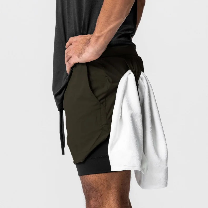 PowerLayer 2-in-1 Gym Shorts
