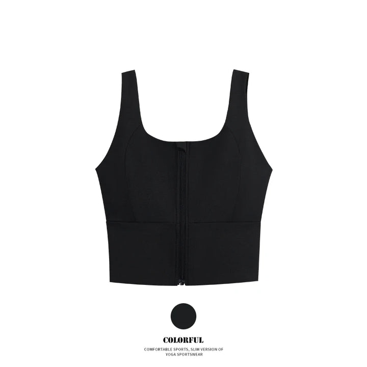 Zip Sports Bra