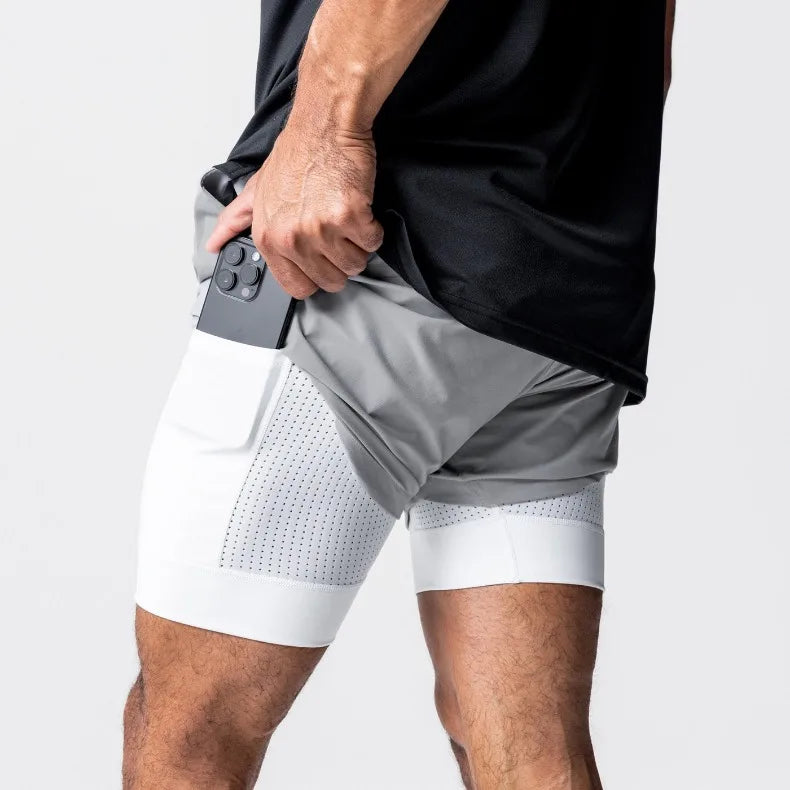 PowerLayer 2-in-1 Gym Shorts