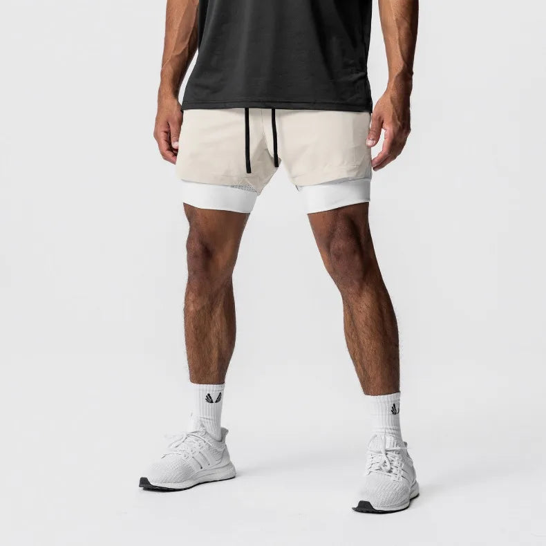PowerLayer 2-in-1 Gym Shorts